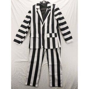 Spirit Halloween • Beetlejuice 2pc Suit Costume Heavy Deluxe